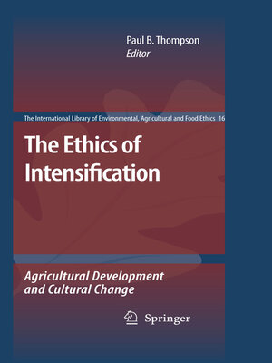 cover image of The Ethics of Intensification
